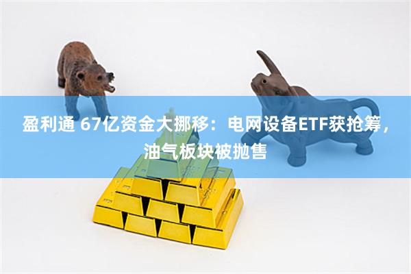 盈利通 67亿资金大挪移：电网设备ETF获抢筹，油气板块被抛售