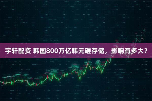 宇轩配资 韩国800万亿韩元砸存储，影响有多大？