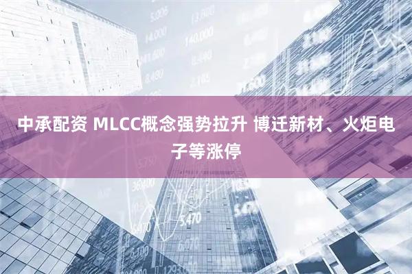 中承配资 MLCC概念强势拉升 博迁新材、火炬电子等涨停